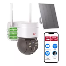 Cámara De Vigilancia De Seguridad Solar Wifi Exterior 1080p