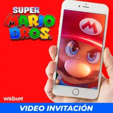 Video Invitación Digital Para Cumpleaños - Super Mario Bros