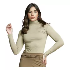 Blusa Cacharréu Gola Alta De Radiosa Moda Inverno 