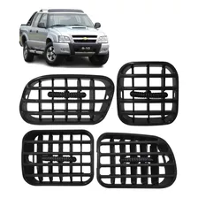 Kit 4 Difusores De Ar Central / Lateral S10 Blazer 2001-2011