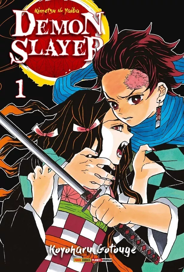 Demon Slayer - Kimetsu No Yaiba Vol. 1, De Gotouge, Koyoharu. Série Demon Slayer Editora Panini Brasil Ltda, Capa Mole Em Português, 2022