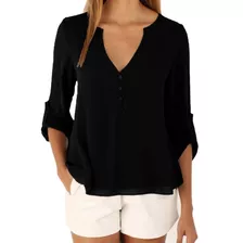 Blusas De Moda Elegante Dama Mujer Casual