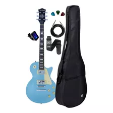 Guitarra Lps-230 Strinberg Les Paul Mb Azul + Kit Capa Cabo
