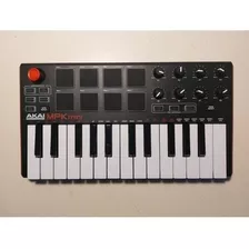 Controlador Midi Akai Mpk Mini + Funda