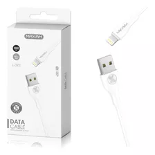 Cable Maxam 3m Para iPhone 7 8 Se Xr 11 12 13 14 15 Pro Max Color Blanco