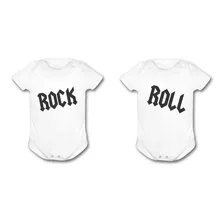 Pack Bodys Gemelos-mellizos Rock Roll