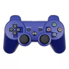 Controle Ps3 Sem Fio Pg Joystick Analógico Azul Escuro