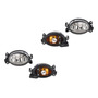 Par De Faros Cromado Mercedes Benz Clase C 12 A 13