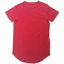 Camiseta Oversized Longline Redonda Infantil - 2 A 16 Anos