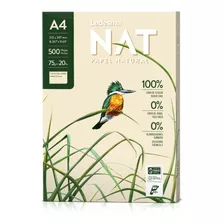 Papel Ecologico Natural A4 Resma 500 Hs. Samergo