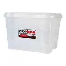 Caja Col Living Box Grande Art. 9304 Colombraro Color Transparente Liso