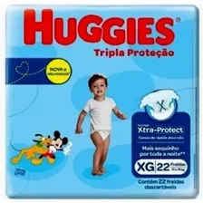 Fralda Huggies Tripla Proteço (tamanho A Escolher)