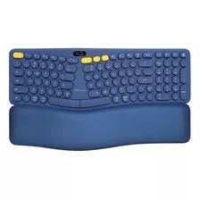 Teclado Dividido Ergonómico Inalámbrico Con Pantalla Oled, A