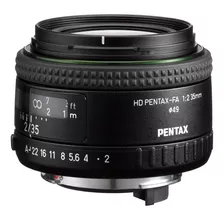 Pentax Hd Pentax-fa 35mm F/2 Lente