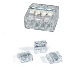 Pack X 15 Conector Empalme Borne Helacon Hecpm-3 Hellermann