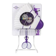 Reloj Despertador Inalámbrico Badmington Morado