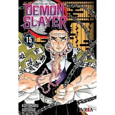 Manga Fisico Demon Slayer - Kimetsu No Yaiba 15 Español