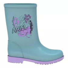 Galocha Botinha Infantil Menina 22731 - Disney Rain Magic 