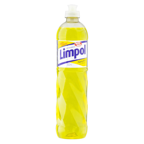Detergente Limpol Neutro Líquido Em Squeeze 500 Ml