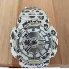 Casio Baby-g: White Leopard Watch (ba110lp-7a)