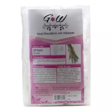 Luvas Com Creme Amolecedor Para Manicure 50 Pares