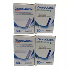 Tiras Glucoquick G30a X100 Unidades + 100 Lancetas