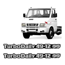 Adesivos Turbo Daily 49-12 Iveco Emblema Lateral Refletivo