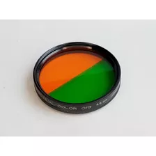 Filtro 48mm Naranja Verde Dual Color Cozo Japon