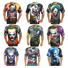 Kit 3camisa Mandrake Favela Coringa Palhaço Frases Quebrada 