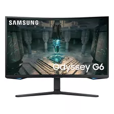 Monitor Curvo Para Juegos Negro Samsung Odyssey G65b Qhd