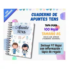 Cuaderno / Agenda / Apuntes / Tens / A5 (grande) 100h