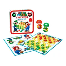 Juego De Mesa Super Mario Damas / Tres En Raya