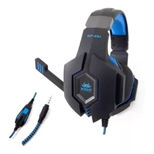 Fone De Ouvido Headset Gamer Kp 451 Entrada P2 / P3