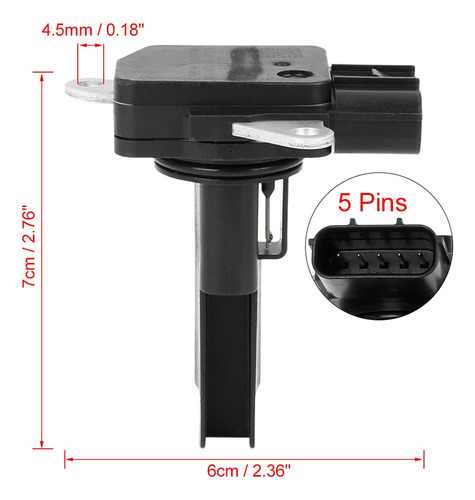 Sensor Maf Flujo Aire Para Honda Accord Civic Crv Ex Ex-l Lx Foto 2