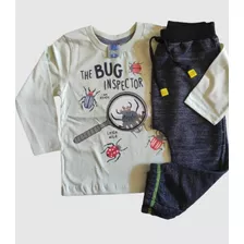 Conjunto Infantil Masculino Meia Estação