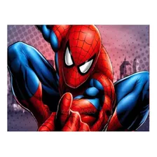 Pintura De Diamantes- Diy 5d Rhinestones- Spiderman 40x30 Cm