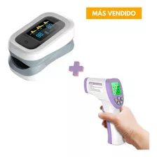 Pulsioxímetro + Termómetro Infrarrojo De Excelente Calidad