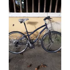 Bicicleta Caloi Easy Rider Alumínio 700 Híbrida Leia 