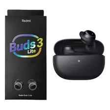 Audífonos Inalámbricos Xiaomi Redmi Buds 3 Lite Negro Global