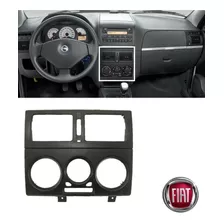 Acabamento Painel Ar Condicionado Fiat Siena Hlx 2008 Preta