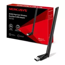 Tarjeta De Red Usb Mercusys Mu6h Dualband Ac650