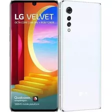 LG Velvet Branco 128gb Ram 6gb Dual Sim