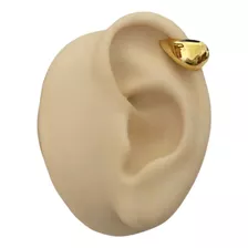 Piercing Fake Mirabella Con Diseño De Gota Bañado En Oro