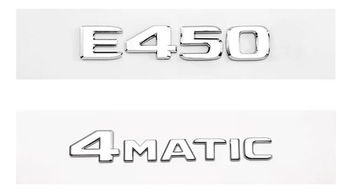 Para Mercedes- Benz E43 E260 Tail Sticker Logo E300d Foto 5