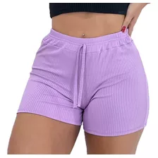 Shorts Feminina Malha Liso Atacado Revenda Verão Promoção