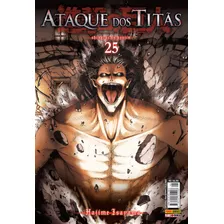 Ataque Dos Titãs Vol. 25, De Isayama, Hajime. Editora Panini Brasil Ltda, Capa Mole Em Português, 2018