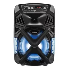 Caixa De Som Amplificada Ca101 150w Lenoxx Bivolt Cor Preto 110v/220v