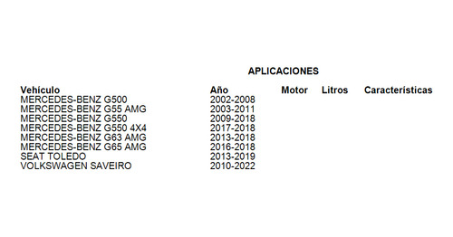 Filtro Cabina Mercedes-benz G550 4x4 2017-2018 Premium Guard Foto 3