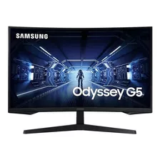 Samsung 32 2k Qhd Odyssey G5 144hz 1ms Monitor Gaming Curvo Color Negro