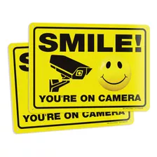 Isyfix Cartel Reflectante Smile You're On Camera Para Negoci